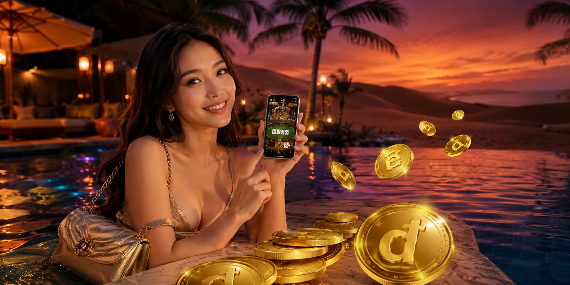 Giao diện trò chơi casino trên điện thoại tại Mui Ne